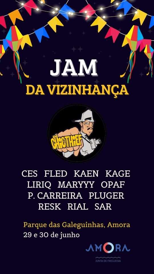 Da Chic Thief Graffiti Jam da Vizinhança