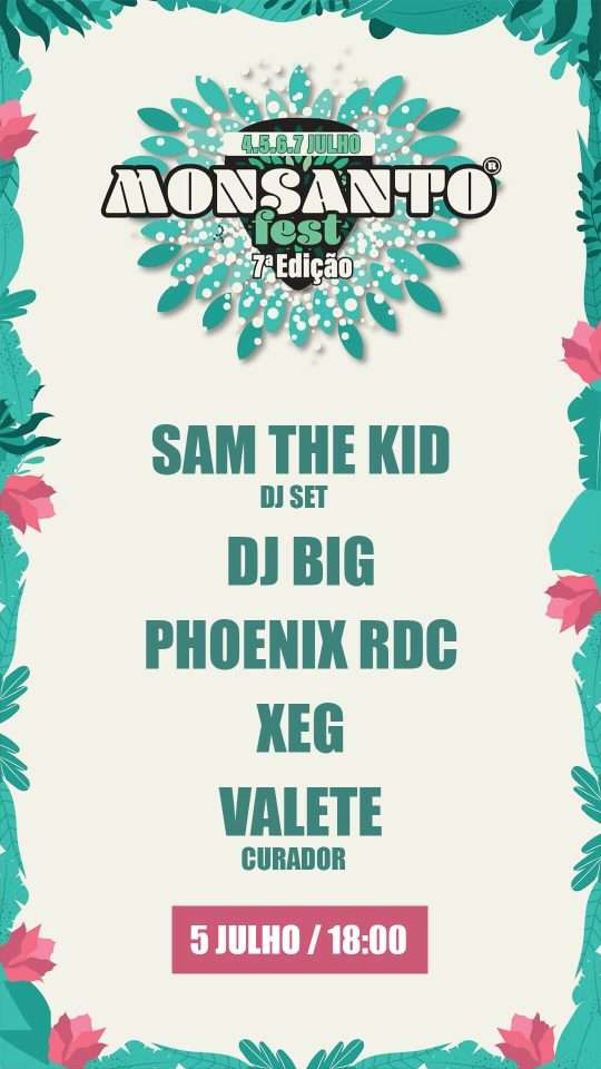 Valete, Phoenix RDC, Xeg e Sam The Kid no Monsanto Hip Hop Sessions