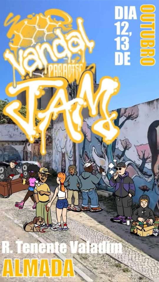 Vandal Paradise Graffiti Jam