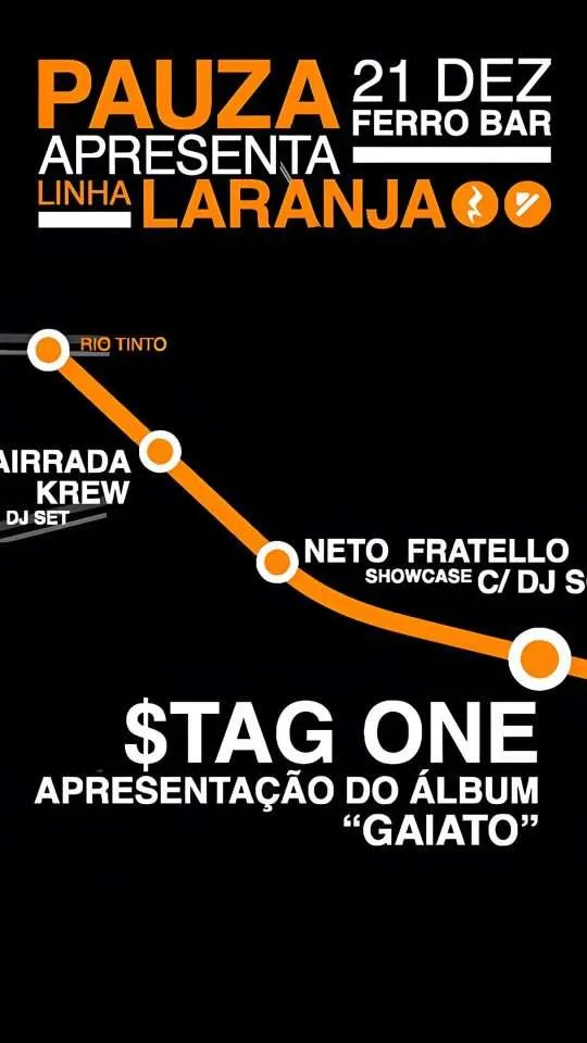 $TagOne Pauza Linha Laranja