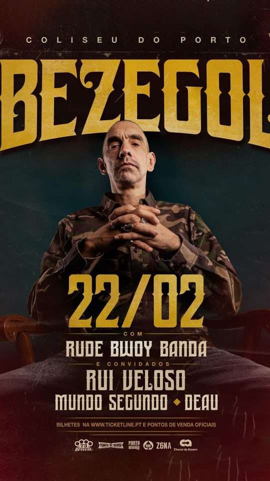 Bezegol: "Celebração dos 25 anos de Carreira" no Coliseu do Porto