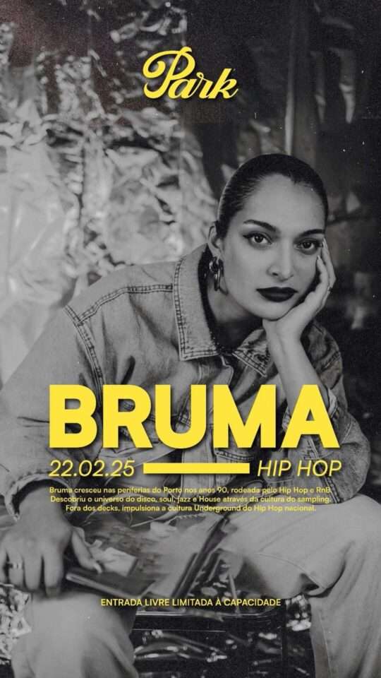 Bruma: DJ Set no Park Rooftop Bruma: DJ Set no Park Rooftop