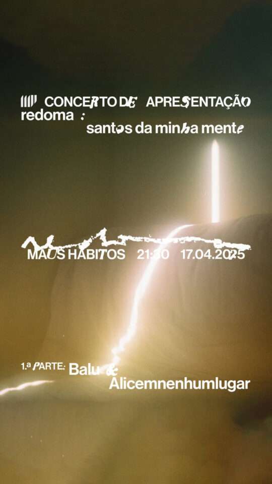 Redoma: Apresentação de "Santos da Minha Mente"