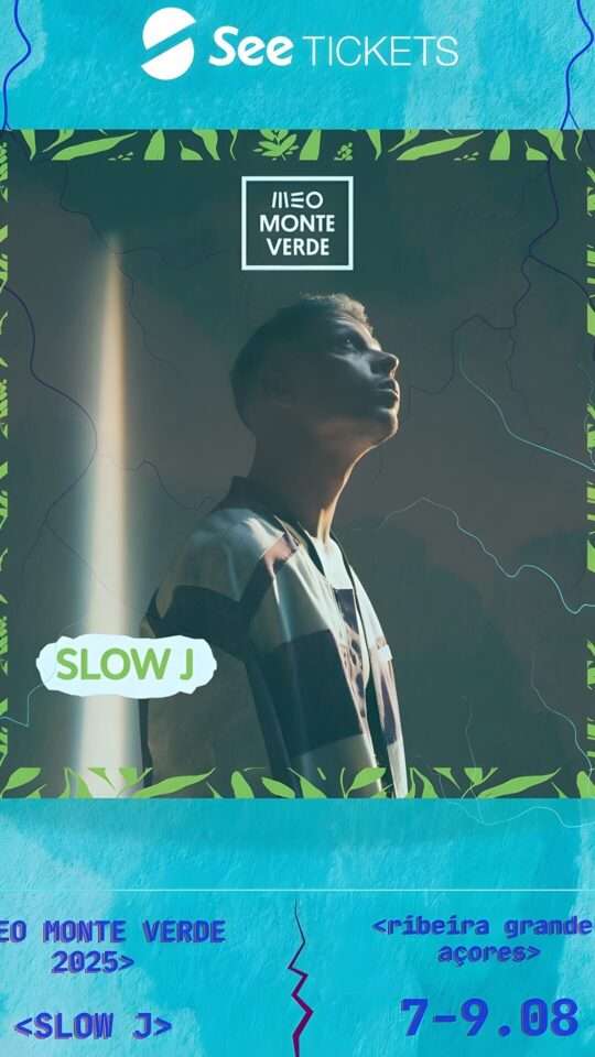 Slow J: Festival Meo Monte Verde, 2025