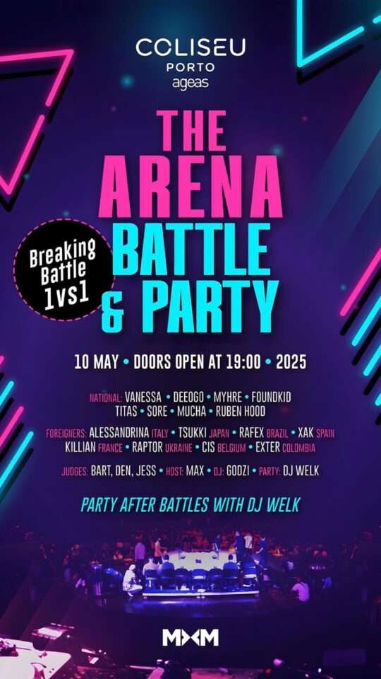 "The Arena" Breaking Battle no Coliseu do Porto