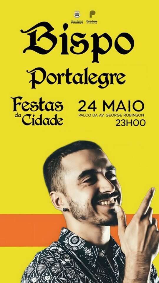 Bispo: Festas da Cidade de Portalegre, 2025