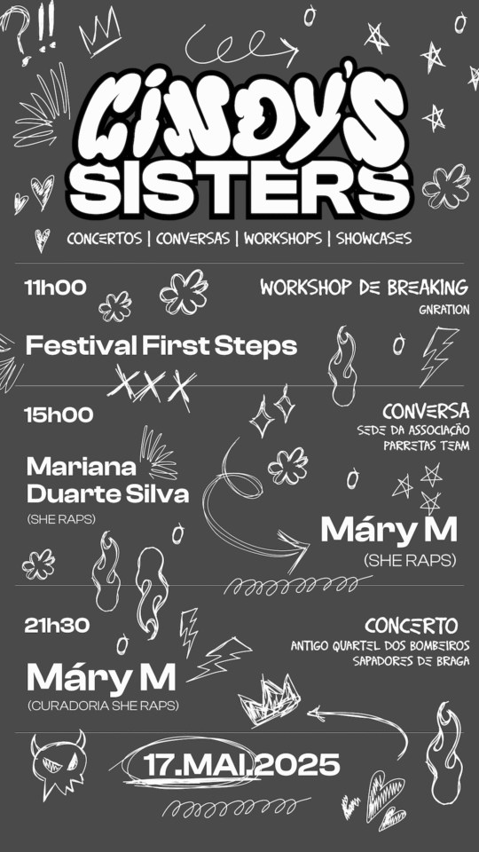 Cindy's Sisters: 2º Edição do 1º Festival de Hip-Hop no Feminino