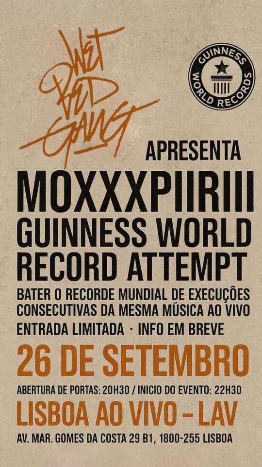 Wet Bed Gang: "MOXXXPIRII" Guinness World Record Attempt