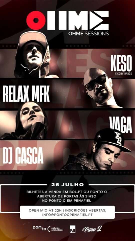 OHME Sessions: Keso, Relax, DJ Vaga e DJ Casca OHME Sessions: Keso, Relax, DJ Vaga e DJ Casca