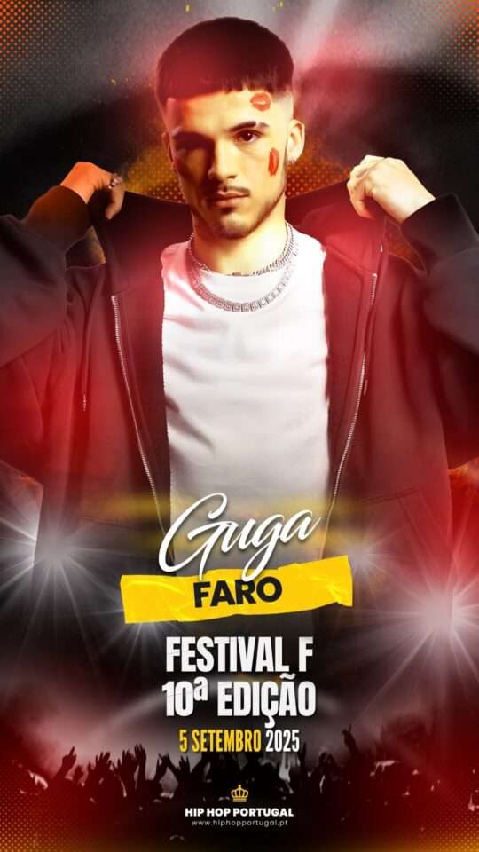 Guga: Festival F em Faro, 2025 Guga: Festival F em Faro, 2025