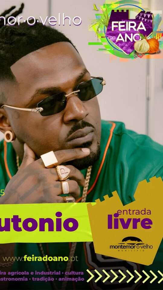 Plutonio: "Feira do Ano" de Momtemor-o-Velho, 2025