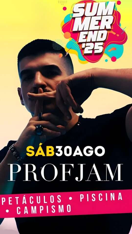 ProfJam: Summer End, Almodôvar, 2025