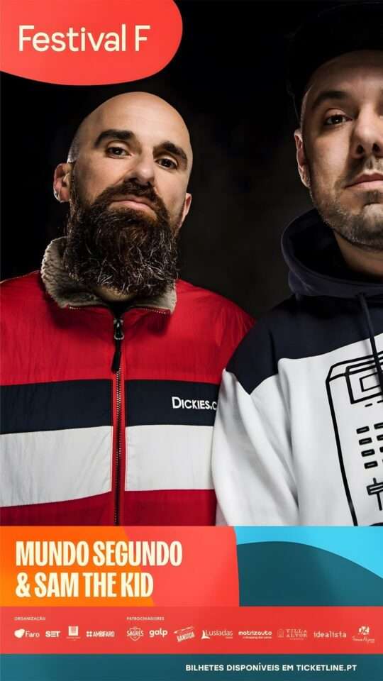 Mundo Segundo & Sam The Kid: Festival F em Faro, 2025