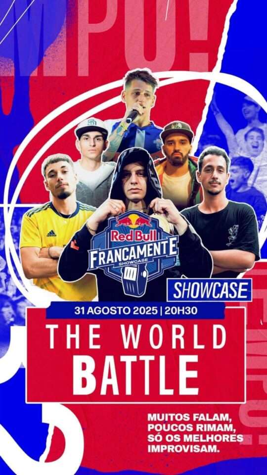 Red Bull FrancaMente: Showcase na The World Battle Red Bull FrancaMente: Showcase na The World Battle