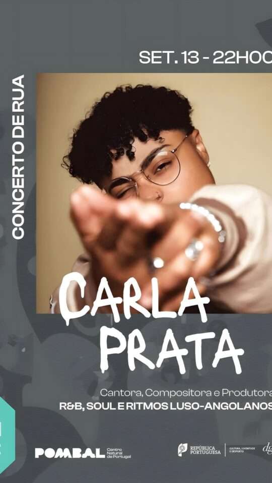 Carla Prata: Concerto de Rua em Pombal