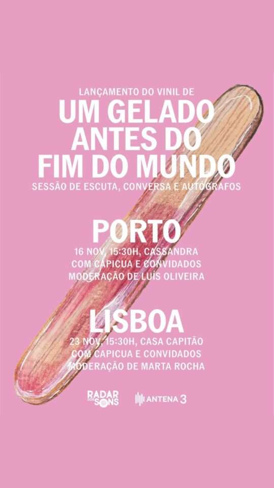 Capicua: Sessão De Escuta e Conversa, Casa Capitão '25