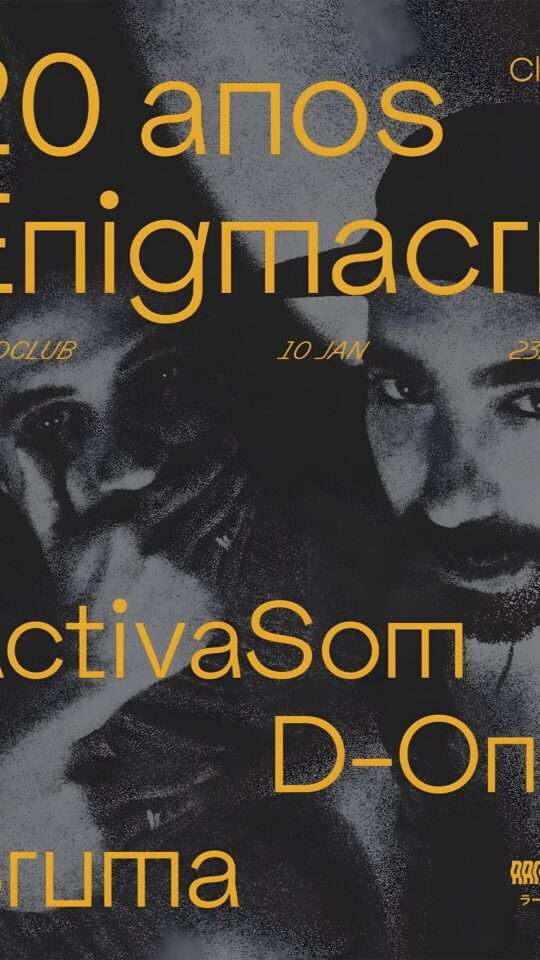 Clique: Enigmacru, Activasom, Bruma e D-One no Hard Club Clique: Enigmacru, Activasom, Bruma e D-One no Hard Club