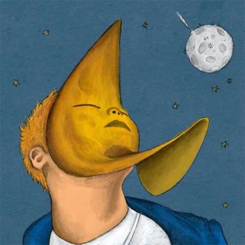 Cabeça Na Lua