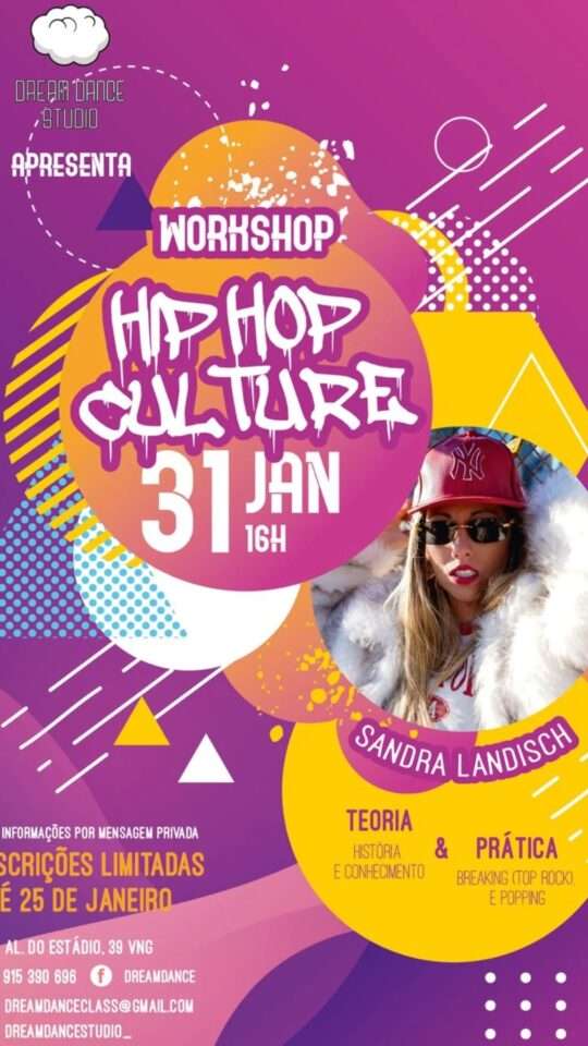Landish: Hip Hop Culture Workshop, Vila Nova Gaia '26