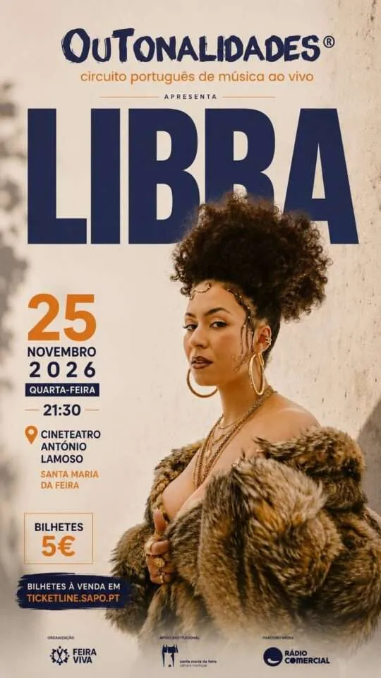 Libra: OuTonalidades, Santa Maria da Feira, 2026
